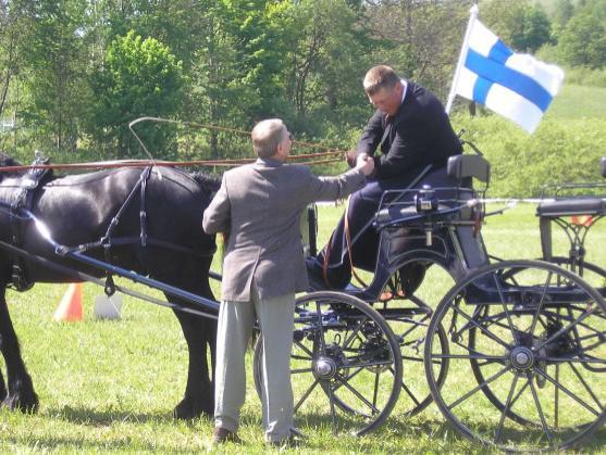 Mezinárodní závody koňských spřežení pořádali o víkendu v Polici nad Metují