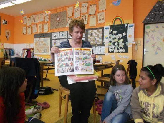 Celé Česko, včetně broumovské Masarykovy základní školy, četlo dětem 