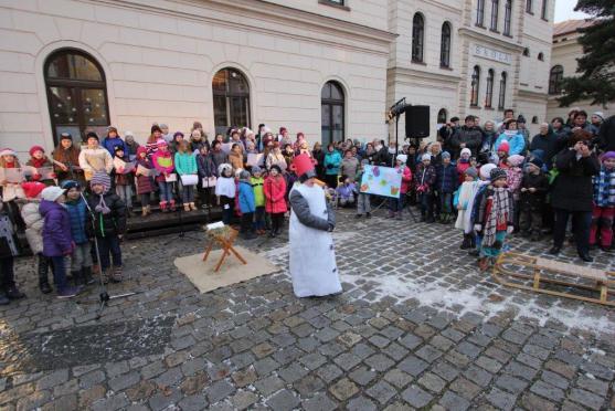 Vánoční ladění na Základní škole Hradební 