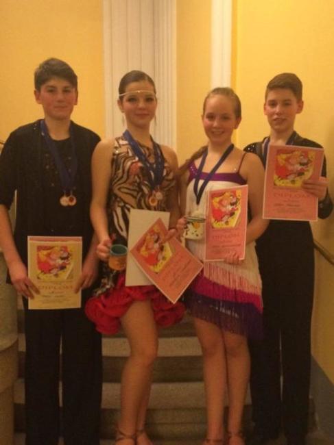 Broumovští tanečníci jsou již známí a v tanečním sportu uznávaní 