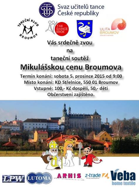 Taneční klub Broumov přivezl z Hradce Králové šest medailových umístění 