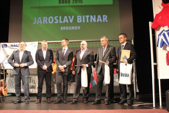 Během Galavečera krajského fotbalu bylo o Broumově hodně slyšet