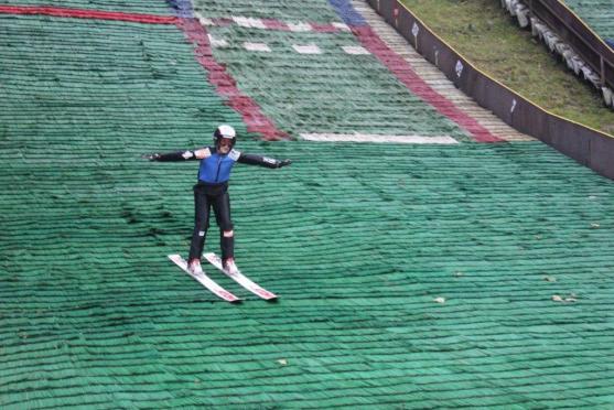 V Machově otevřeli nově zrekonstruovaný skokanský můstek