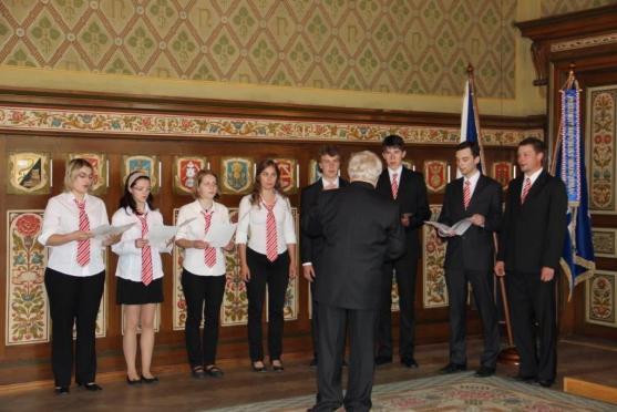 David Novotný převzal v Náchodě mimořádné ocenění za šíření dobrého jména města