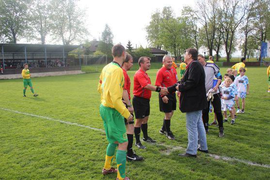 Fotbal: Broumov zvítězil před očima hejtmana France