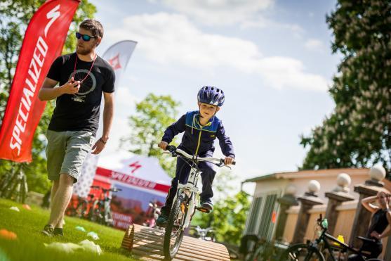 Klášterní zahrada se o víkendu proměnila v cykloráj Trail Days