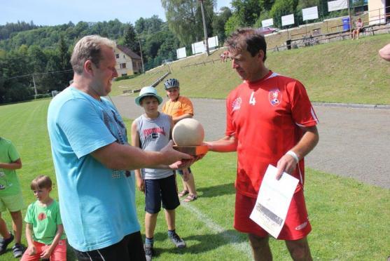 Fotbalový turnaj starých gard O pohár Teplických skal vyhrál podruhé Broumov