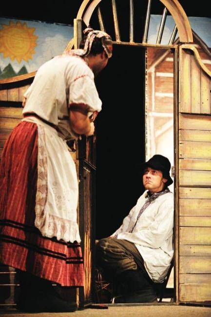 Dětské divadelní představení Jak se zbavit čerta na fotografiích Jana Záliše