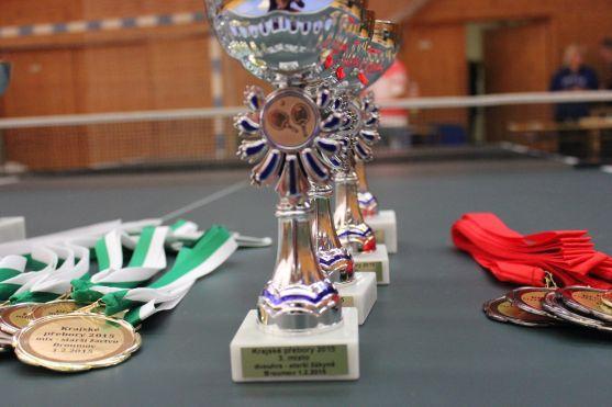 V Broumově hrálo stolní tenis šest hráčů a hráček z první stovky českého žebříčku