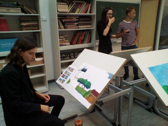 Báječná jízda Holandskem: Broumovští gymnazisté navštívili partnerskou školu ve Warfumu