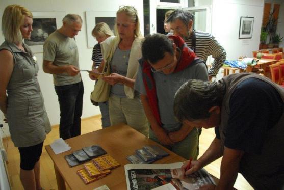 Vladimír Merta hrál na Pellyho Terase v Polici nad Metují 