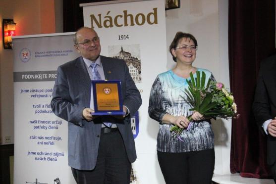 Firma PRIKNER - tepelné zpracování kovů, s.r.o. byla vyhlášena Firmou roku Náchodska 2016 