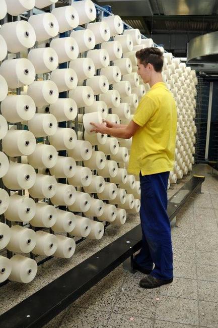 Učební obor Výrobce textilií, to je nejlepší cesta, jak získat práci v a. s. VEBA 