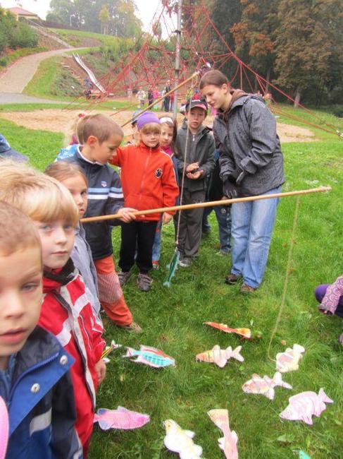 Sportovní dopoledne v broumovské Alejce