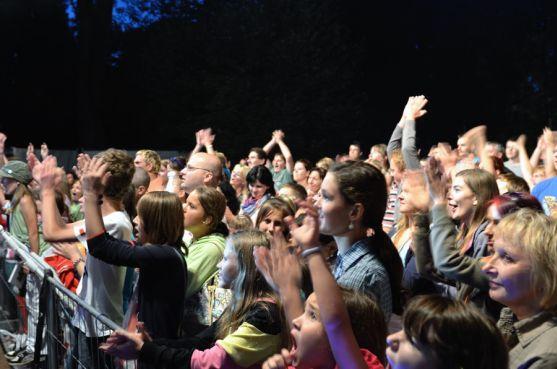 V Broumově vystoupila zpěvačka Ewa Farna 