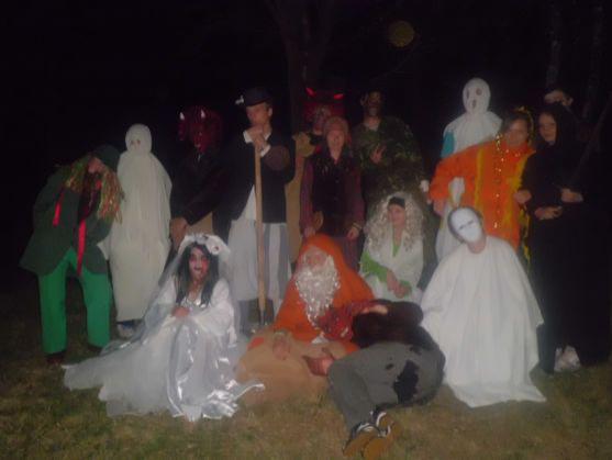 Na několika místech na Broumovsku se slétaly čarodějnice 