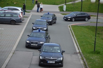 První den své návštěvy v kraji putoval prezident Miloš Zeman po Hradci Králové