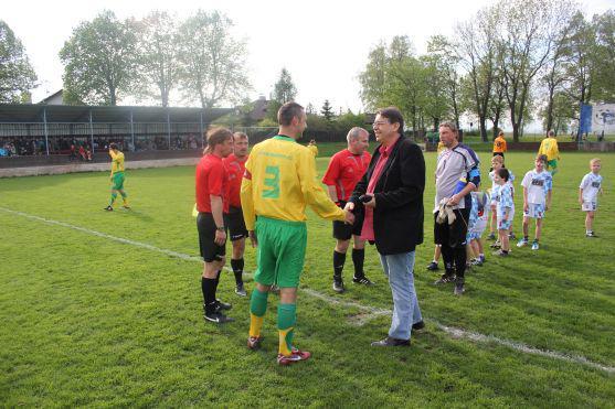 Fotbal: Broumov zvítězil před očima hejtmana France