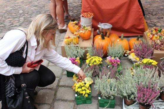 Broumovský klášter přivítal podzim tradičním trhem