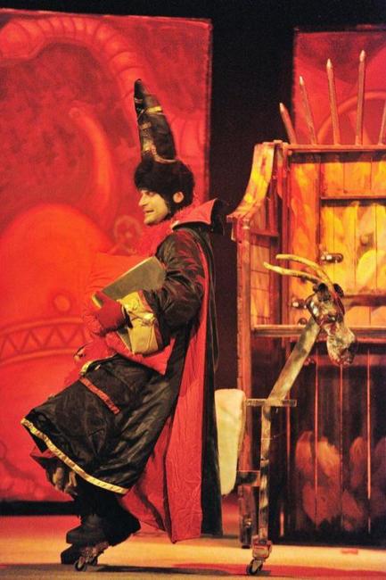 Dětské divadelní představení Jak se zbavit čerta na fotografiích Jana Záliše