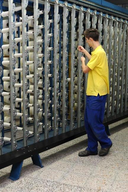 Učební obor Výrobce textilií, to je nejlepší cesta, jak získat práci v a. s. VEBA 