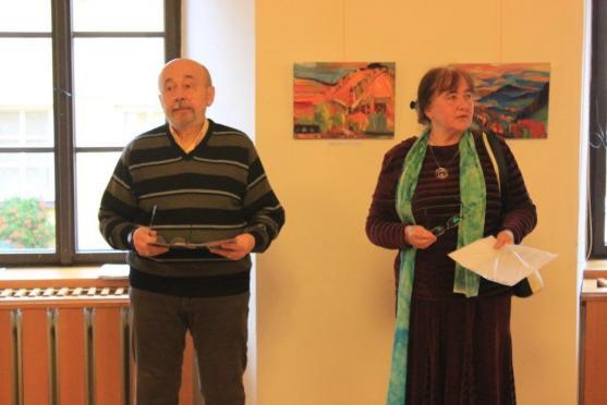 Vernisáž na Staré radnici zahájila výstavu Mezinárodní umělecký plenér výtvarníků