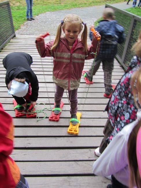 Sportovní dopoledne v broumovské Alejce