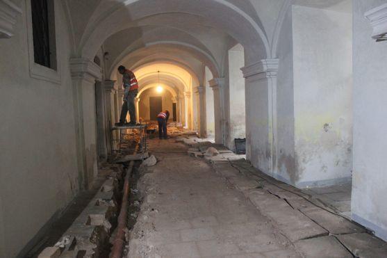 Klášter v Broumově má za sebou čtyři měsíce stavebních prací 