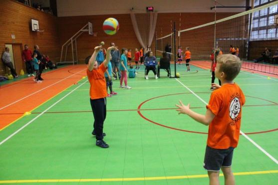 Lednové volejbalové akce