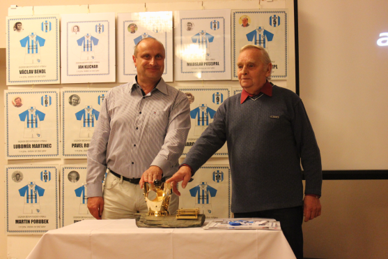 Broumov vyhlásil fotbalové legendy, které byly uvedeny do Síně slávy