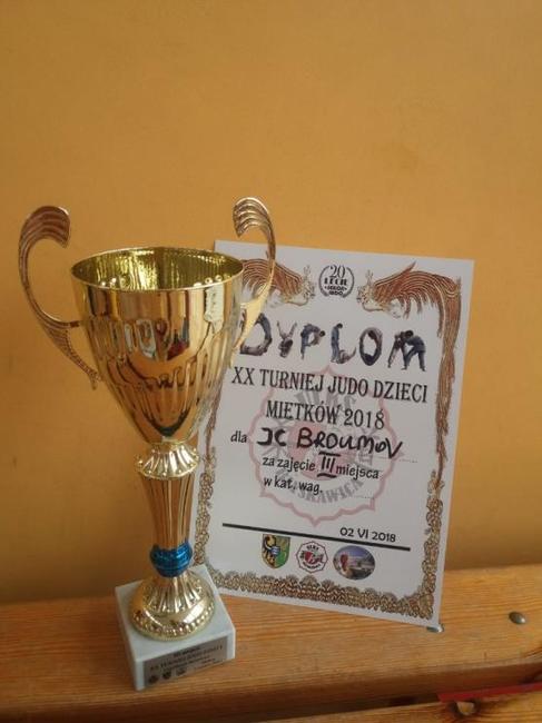 Všichni judisté se z Polska vrátili s medailí. Družstvo Broumova na 3. místě