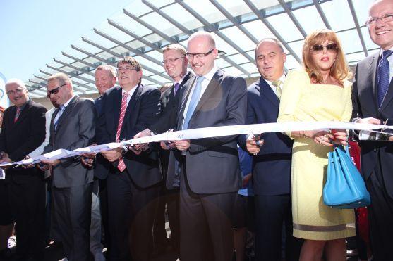 Na novém náchodském nádraží se skandovalo: "Ať žije Birke!"