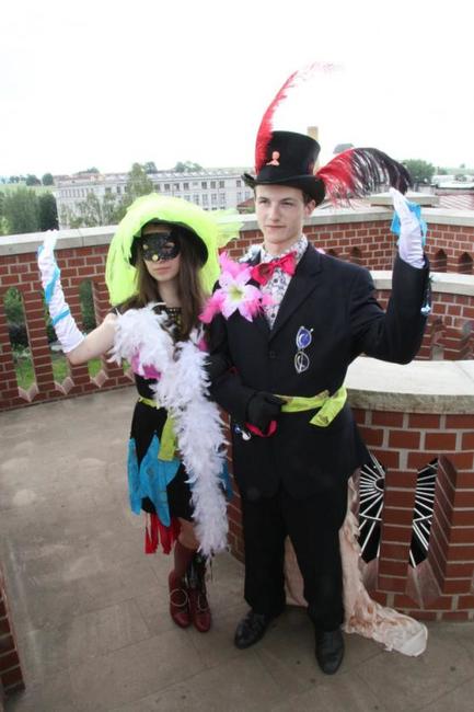 Studenti gymnázia se na chvíli stali filmovými kostyméry a vizážisty