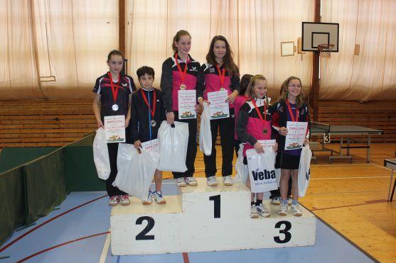 V Broumově hrálo stolní tenis šest hráčů a hráček z první stovky českého žebříčku