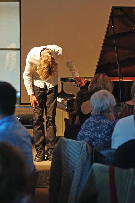 Matyáš Novák v Kreslírně bývalého klášterního gymnázia v Broumově 