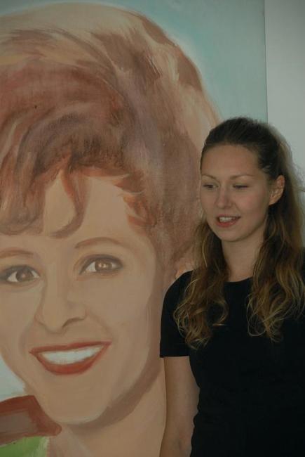 Na Terase Pellyho domů vystavuje Síň slávy Alžběta Čechová 