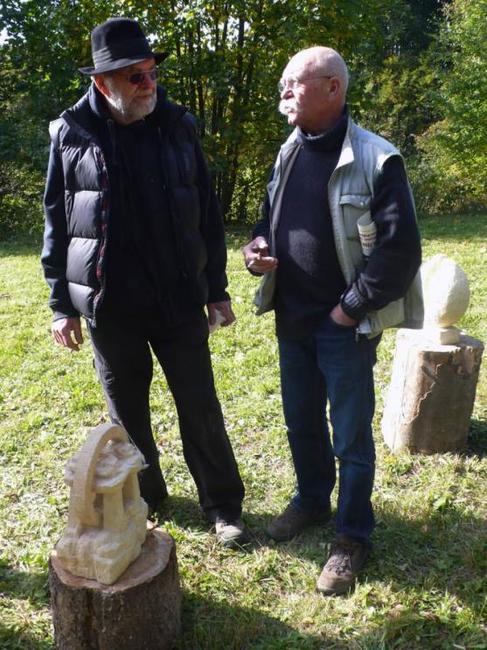 Drajborna měla skvělou atmosféru. Díla výtvarníků přilákala desítky lidí 