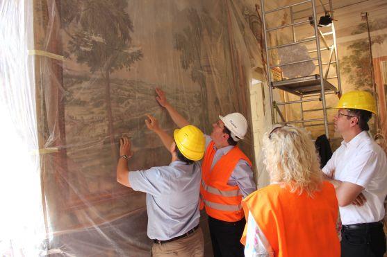 Do Broumova přiletěl opat benediktinského kláštera v německém Scheyernu