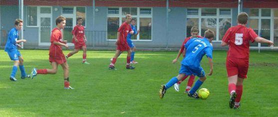 Fotbaloví starší žáci Slovanu Broumov za sebou mají úspěšný podzim