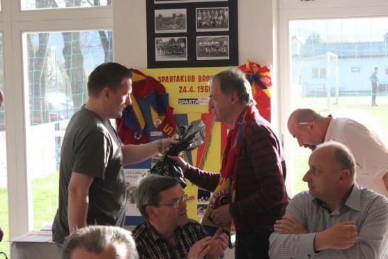 Broumovský Sparta klub oslavil 50 let své činnosti