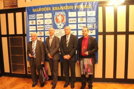 Během Galavečera krajského fotbalu bylo o Broumově hodně slyšet