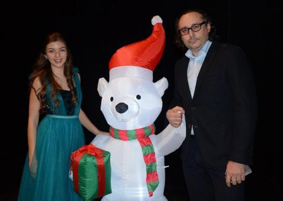 Nelly Řehořová zpívala na adventním koncertě duet s Marianem Vojtkem