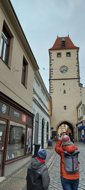 Broumovská stopa občanského protestu v Mělníku
