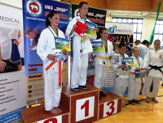 Judistka Anna Freiwaldová je oblastní přebornicí pro rok 2014