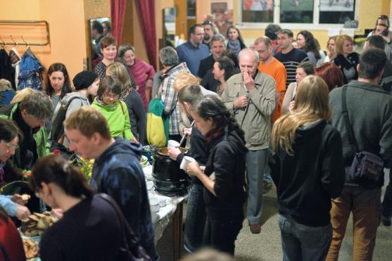 Fotografie Jana Záliše z prvního dne festivalu Jeden svět