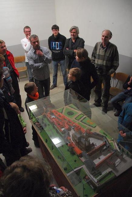 Expozice výstavy v polickém Muzeu papírových modelů představuje firmu Betexa