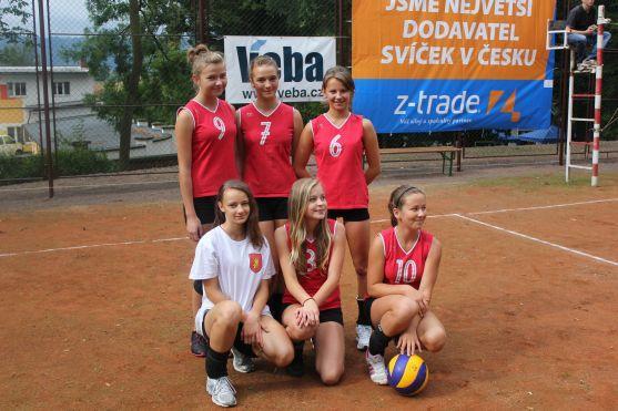 Mezinárodní volejbalový turnaj Memoriál Slávky Streubelové ovládly ženy Slovanu Broumov