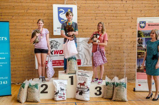 V Broumově závodili králíci 