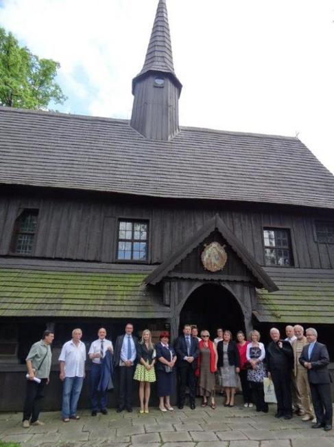 Na setkání příhraničních regionů Broumov a Nowa Ruda přijel i český velvyslanec v Polsku Jakub Karfík
