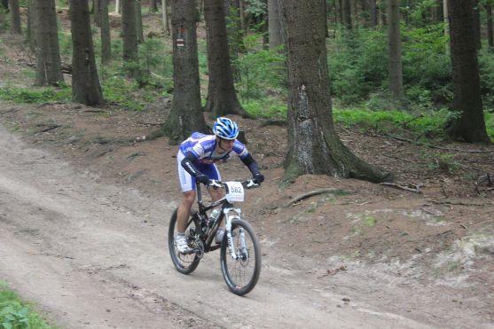 Závod horských kol Rallye Sudety má stejné vítěze jako v loňském roce. Friedla a Novákovou